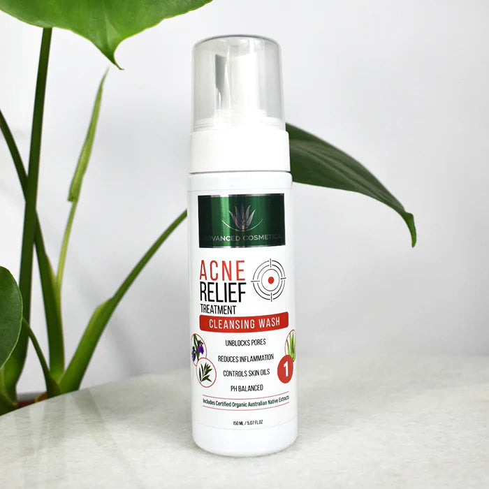 Acne Relief Natural Cleansing Face Wash