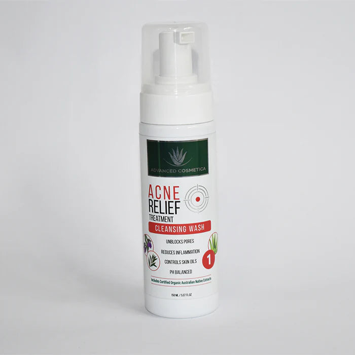 Acne Relief Natural Cleansing Face Wash