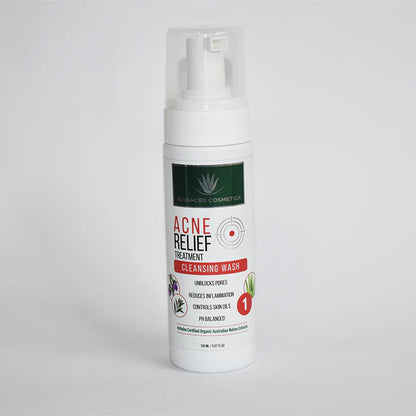Acne Relief Natural Cleansing Face Wash