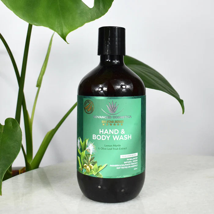 Six Star Series Hand & Body Wash - Lemon & Olive
