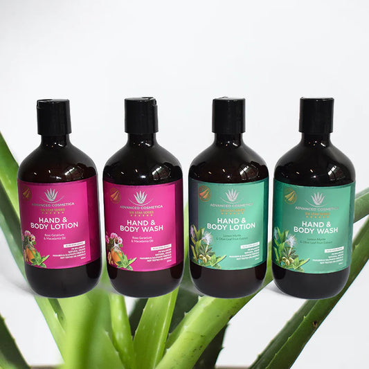 Six Star Series Hand & Body Wash & Lotion Bundle