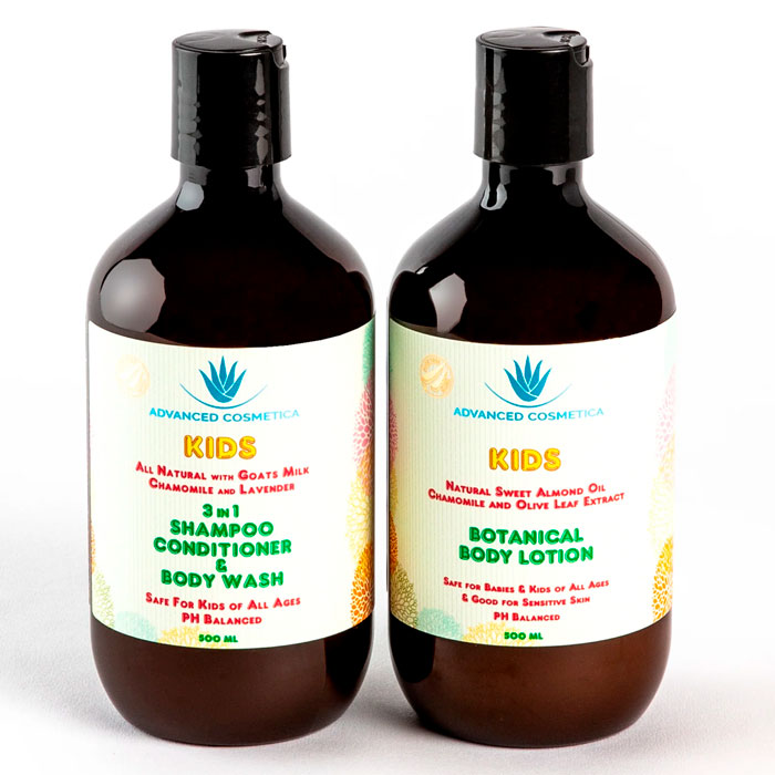 Kids 3 in 1 & Botanical Body Lotion