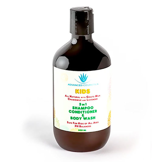 Kids 3 in 1 (Shampoo, Conditioner & Body Wash)