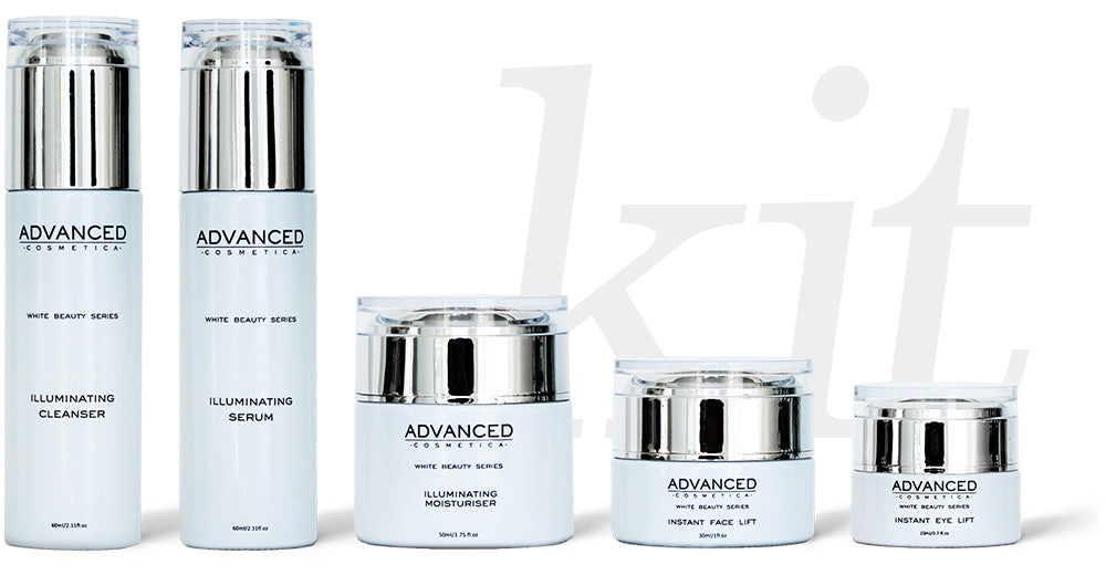 Illuminating Natural Anti-Aging & Brightening Skin Care 5 Product Gift Set