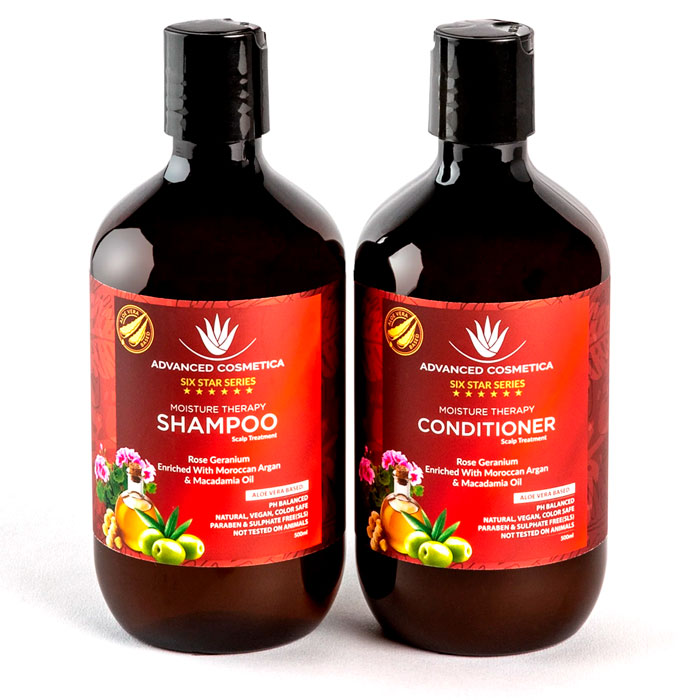Moisture Therapy Shampoo & Conditioner | Advanced Cosmetica
